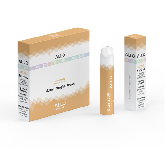 Allo Ultra 2500 Disposable Juicy Mango FLAVOUR