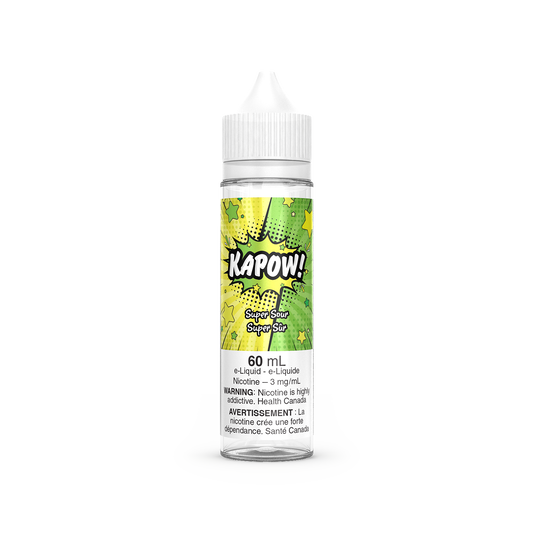 KAPOW - SUPER SOUR BY KAPOW FREEBASE - Simpli Vape