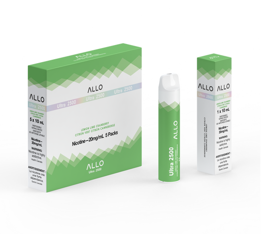 Lemon Lime Cranberry - Allo Ultra 2500 Disposable