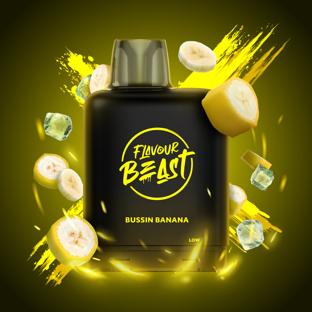 Level X Flavour Beast Boost Pod 15k puff - Bussin Banana Iced