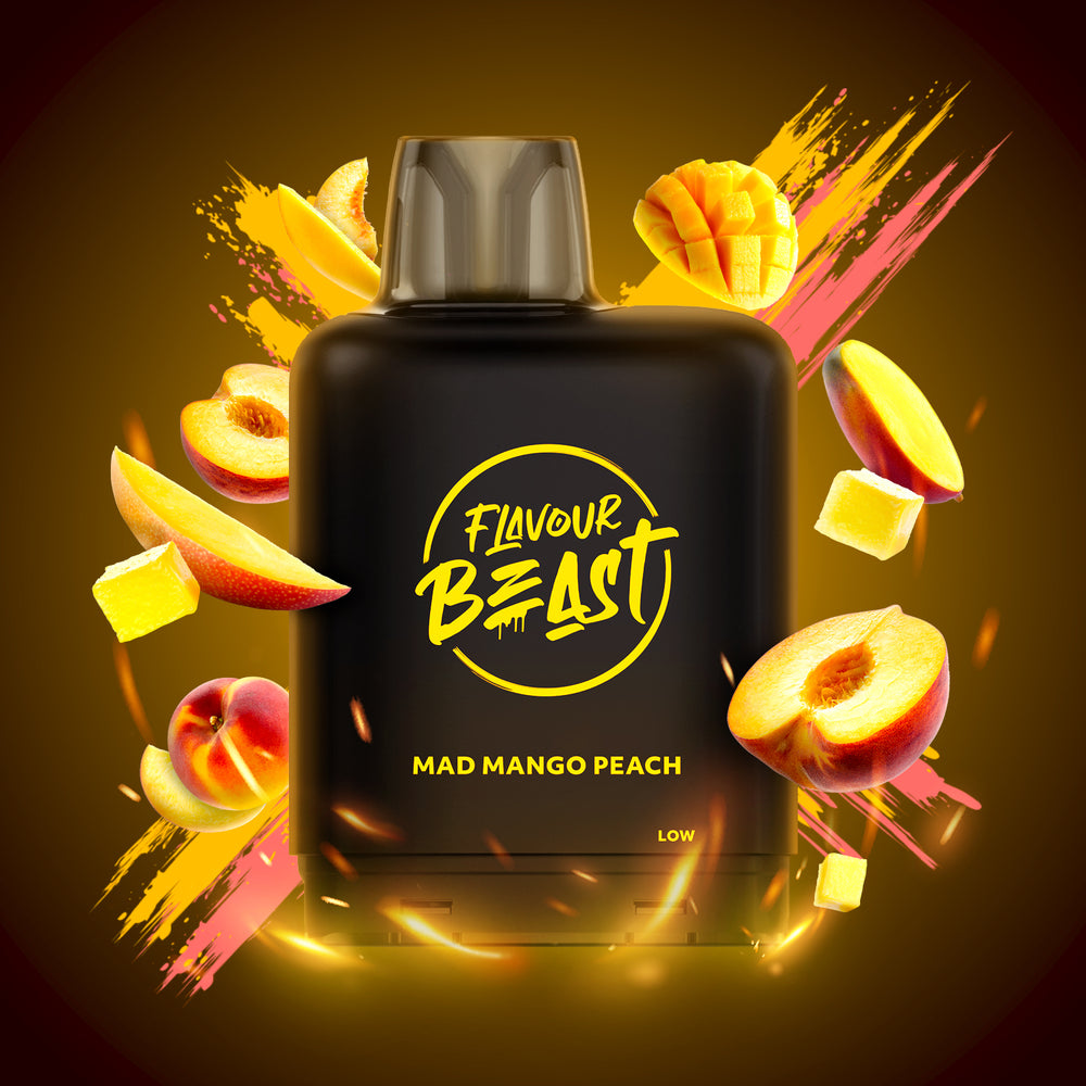 Level X Flavour Beast Boost Pod 15k puff - Mad Mango Peach
