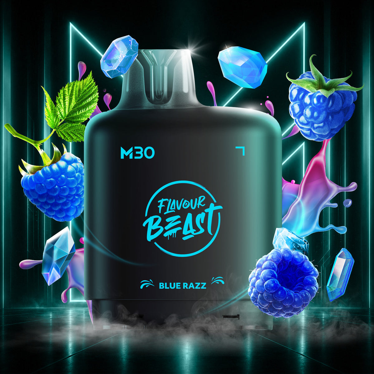 Blue Razz - Level X Flavour Beast M Series