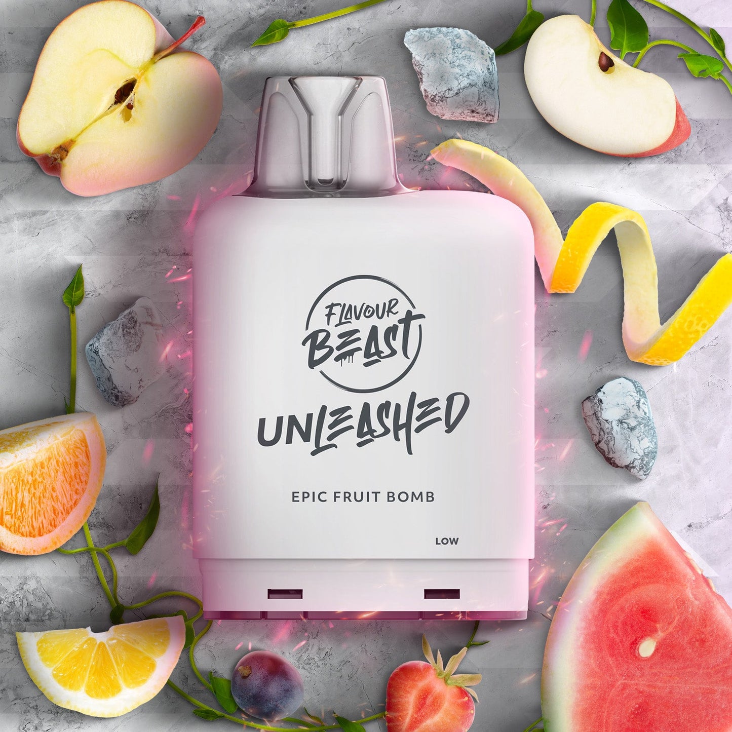 Level X Flavour Beast Unleashed Boost Pod 20mL - Epic Fruit Bomb - Simpli Vape