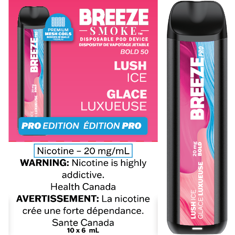 Lush Ice - Breeze Pro Disposable Vape - Simpli Vape