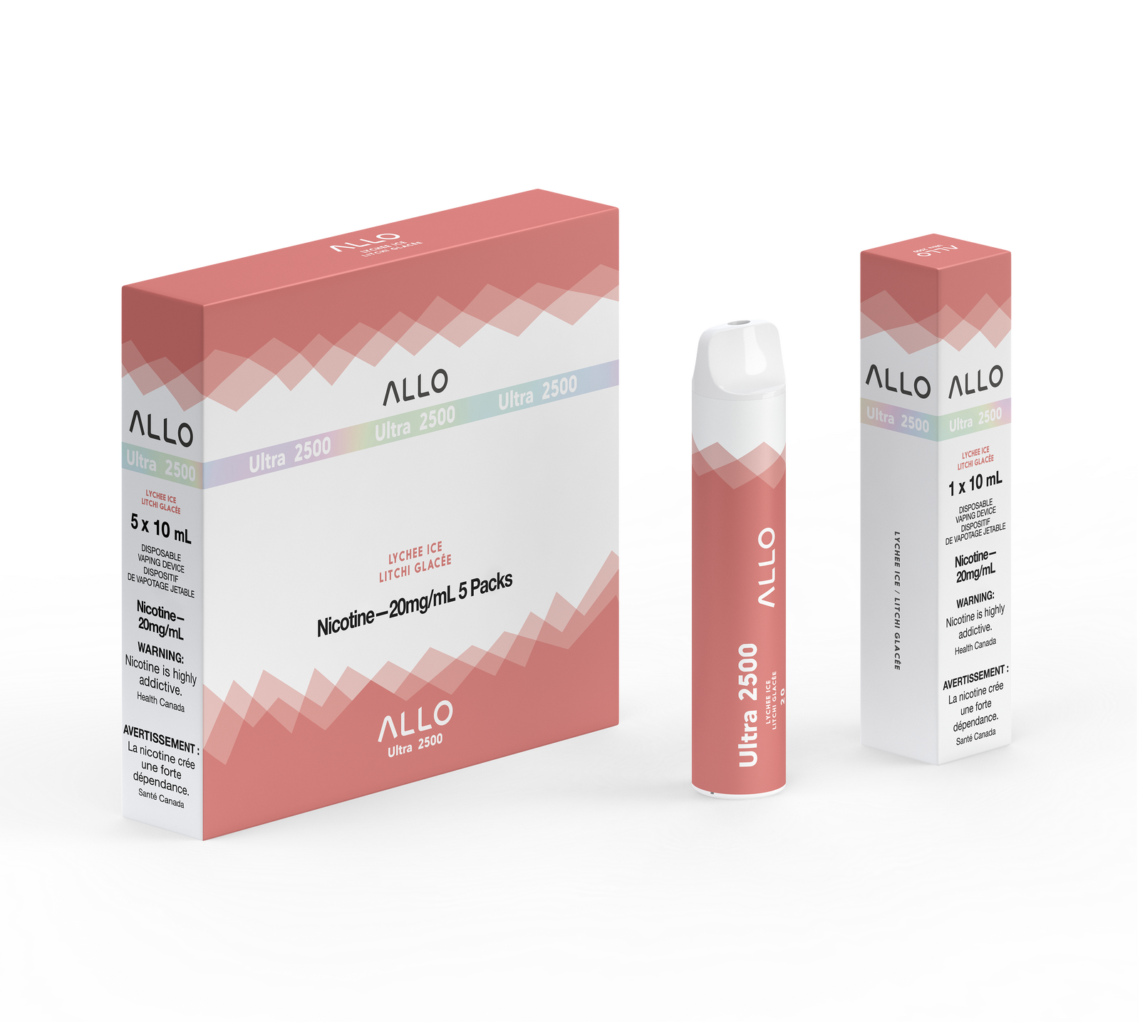 Lychee Ice - Allo Ultra 2500 Disposable - Simpli Vape