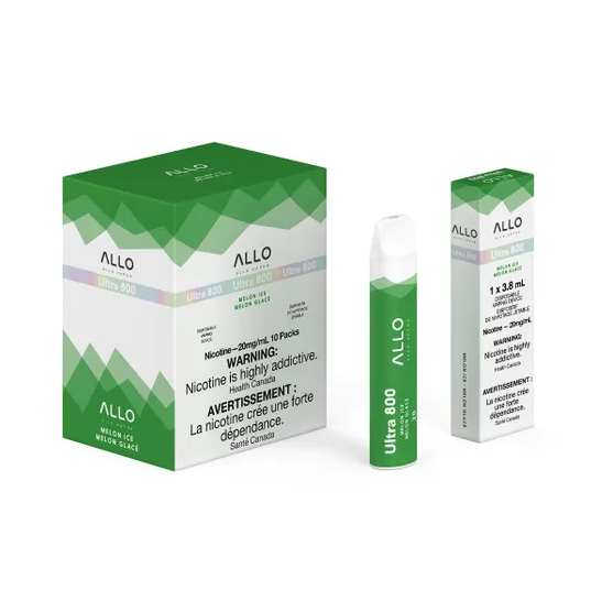 Melon Ice - Allo Ultra 800 Disposable - Simpli Vape