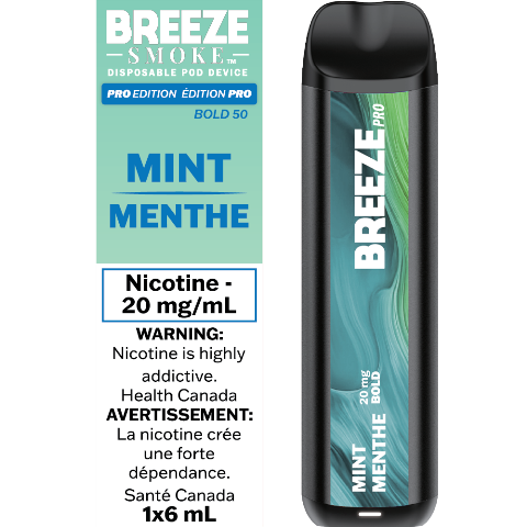 Mint - Breeze Pro Disposable Vape - Simpli Vape