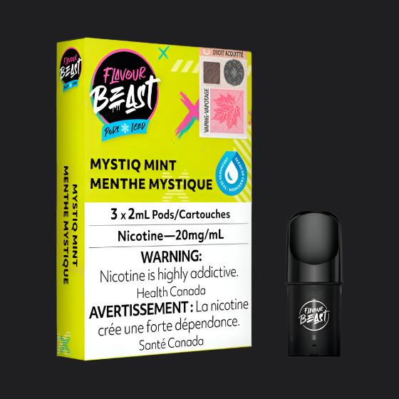 Mystiq Mint Iced - Flavour Beast STLTH Compatible Pod - Simpli Vape