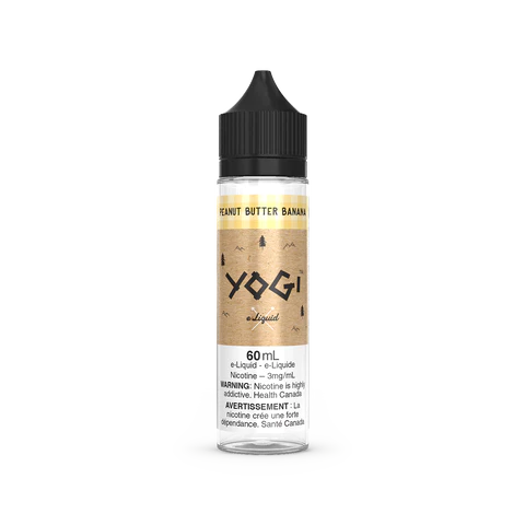 PEANUT BUTTER BANANA BY YOGI E-Liquid (Freebase 60mL) - Simpli Vape