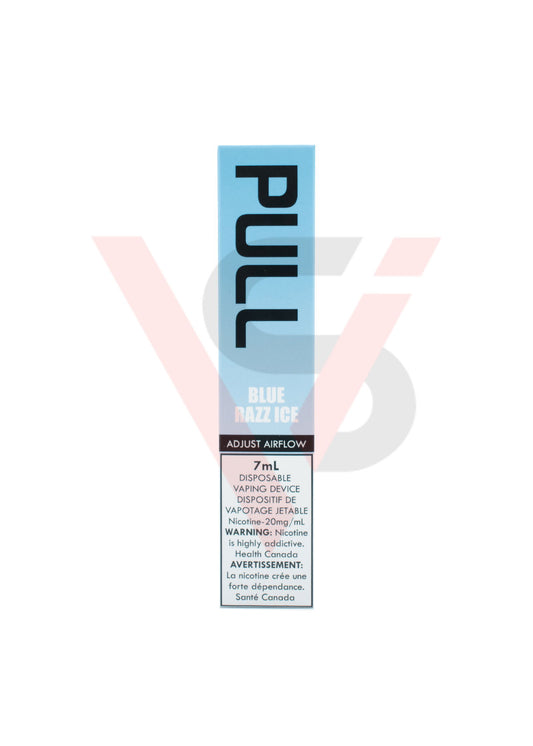 PULL DISPOSABLE BLUE RAZZ ICE - Simpli Vape