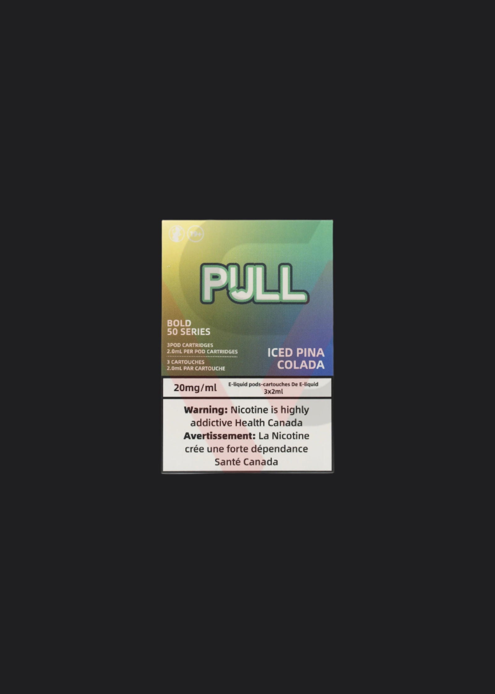 PULL Pod (STLTH compatible)- ICED PINA COLADA - Simpli Vape