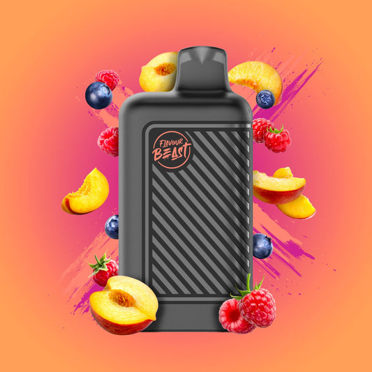 Packin' Peach Berry - Flavour Beast Beast Mode 8K Disposable - Simpli Vape