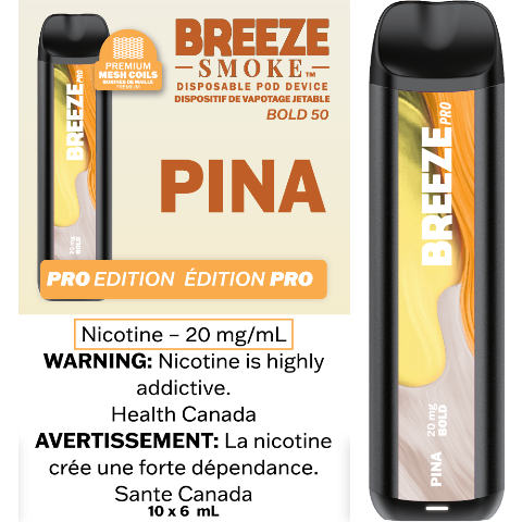 Pina - Breeze Pro Disposable Vape - Simpli Vape