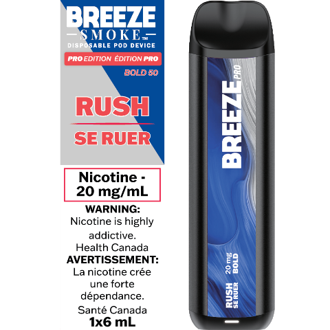 Rush - Breeze Pro Disposable Vape - Simpli Vape