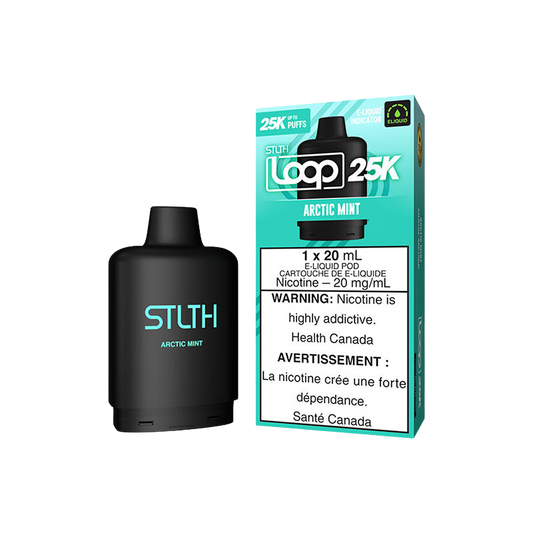 STLTH LOOP 25K POD - ARCTIC MINT - Simpli Vape