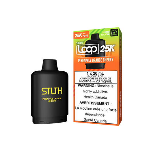 STLTH LOOP 25K POD - PINEAPPLE ORANGE CHERRY - Simpli Vape