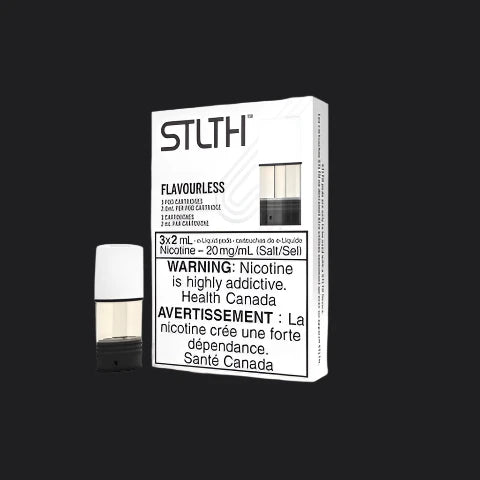 STLTH POD - FLAVOURLESS (3 PACK) - Simpli Vape