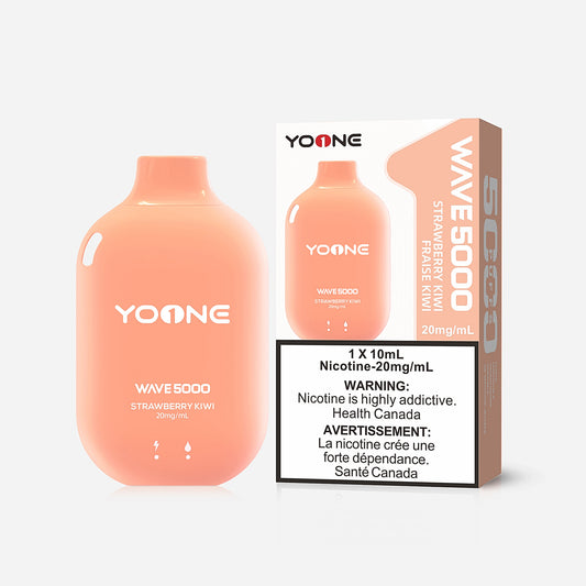 Strawberry Kiwi - Yoone Wave Disposable Vape 5000 Puffs