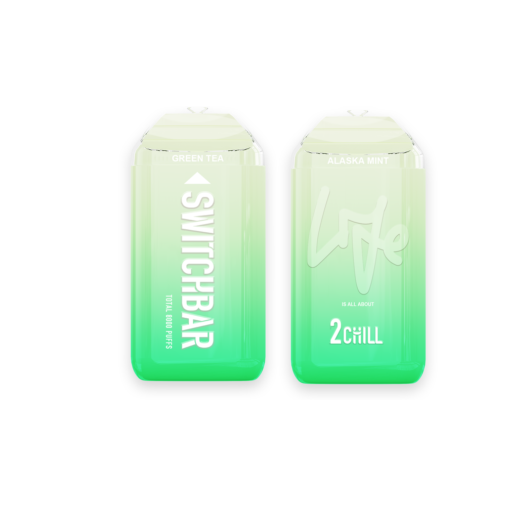 Switch Bar Disposable Vape - 8000 Puff - Green Tea / Mentos Mint