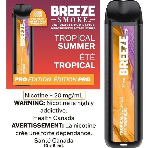 Tropical Summer - Breeze Pro Disposable Vape - Simpli Vape