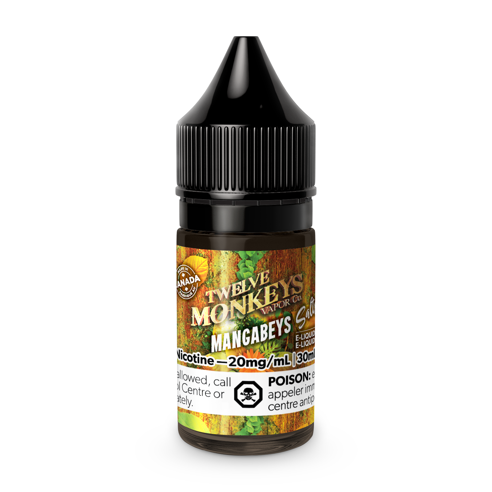 Twelve Monkeys - Mangabeys (Nic Salt 30mL) - Simpli Vape