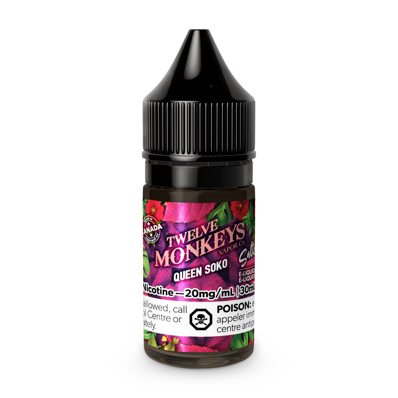 Twelve Monkeys - Queen Soko (Nic Salt 30mL) - Simpli Vape