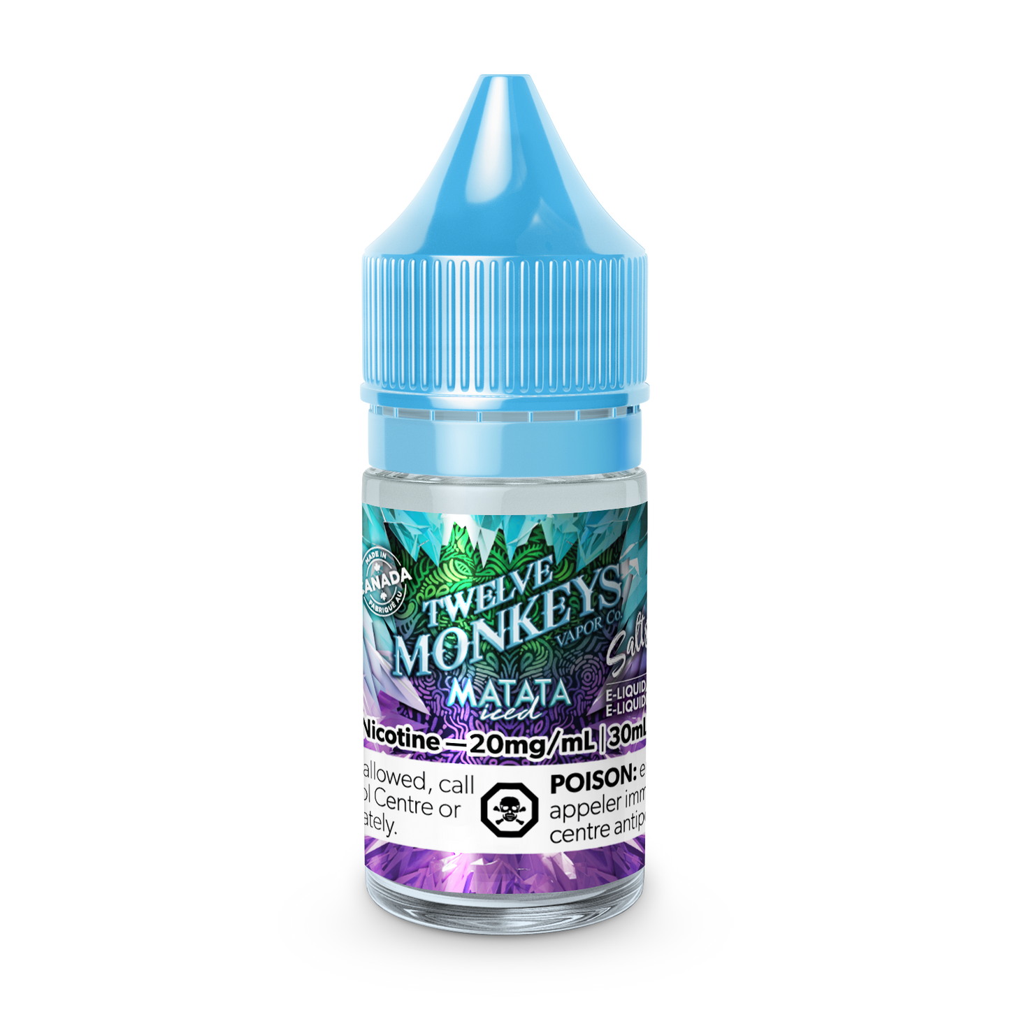 Twelve Monkeys Ice Age Salt - Matata (Nic Salt 30mL) - Simpli Vape