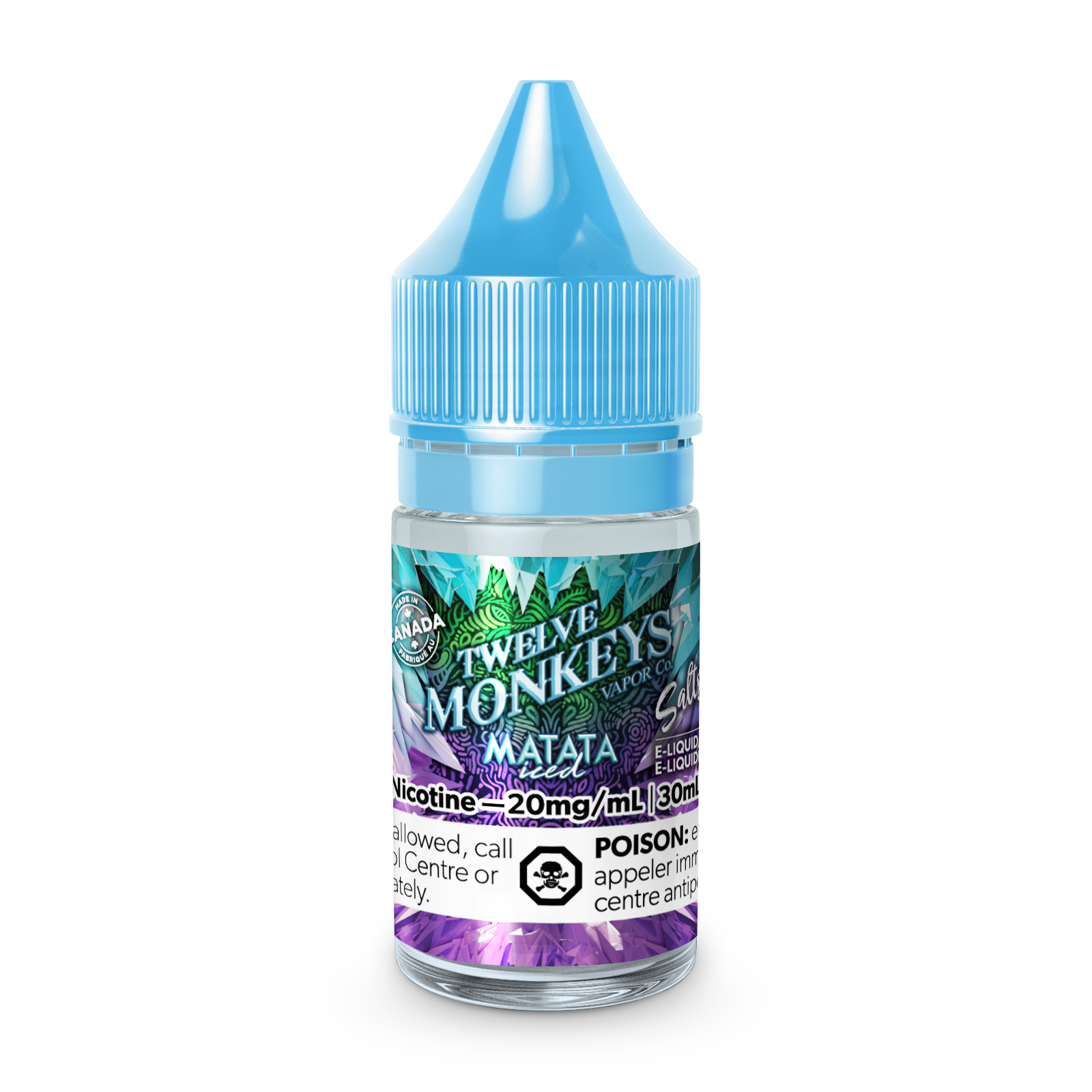 Twelve Monkeys Ice Age Salt - Matata (Nic Salt 30mL) - Simpli Vape