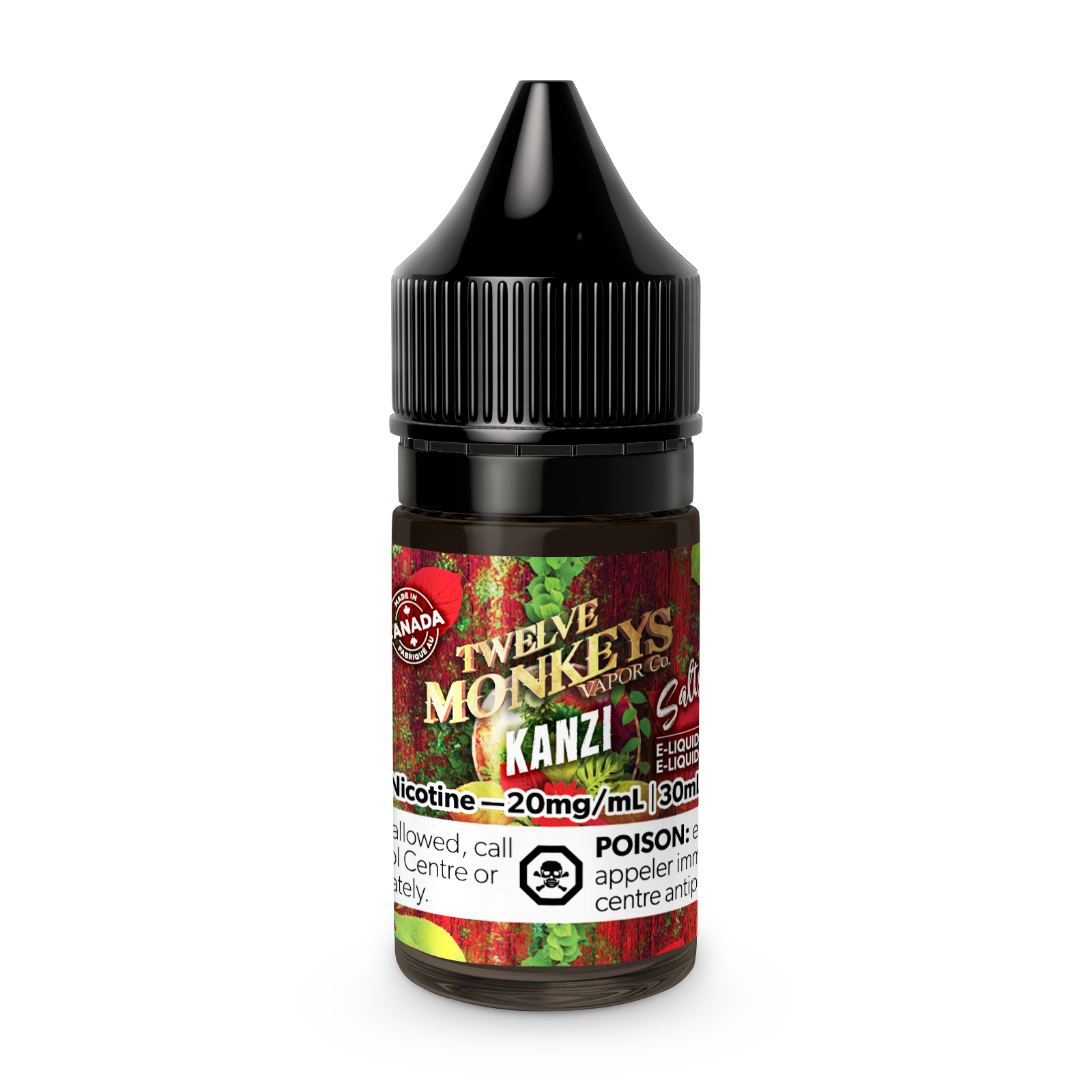 Twelve Monkeys Kanzi E-Liquid (Nic Salt 30mL) - Simpli Vape