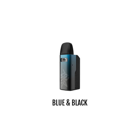 Uwell Caliburn GZ2 Pod Kit Vaping Device in blue and black color