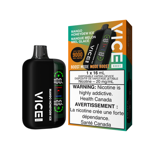 VICE BOOST DISPOSABLE - MANGO HONEYDEW ICE - Simpli Vape