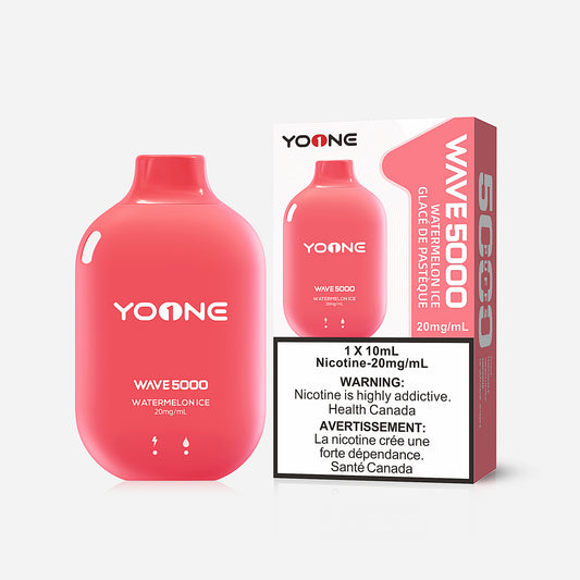 Watermelon Ice - Yoone Wave Disposable Vape 5000 Puffs