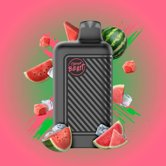 Weekend Watermelon Iced - Flavour Beast Beast Mode 8K Disposable - Simpli Vape