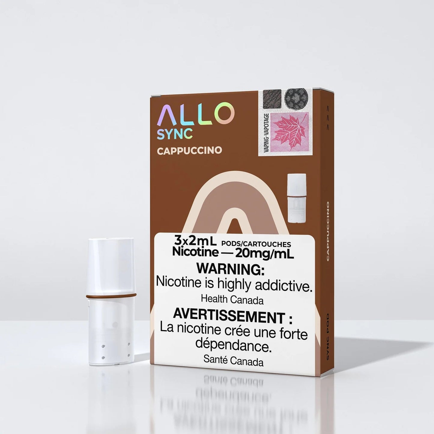 Allo Sync Pod Pack - Cappuccino - Simpli Vape - Canada shipping and delivery