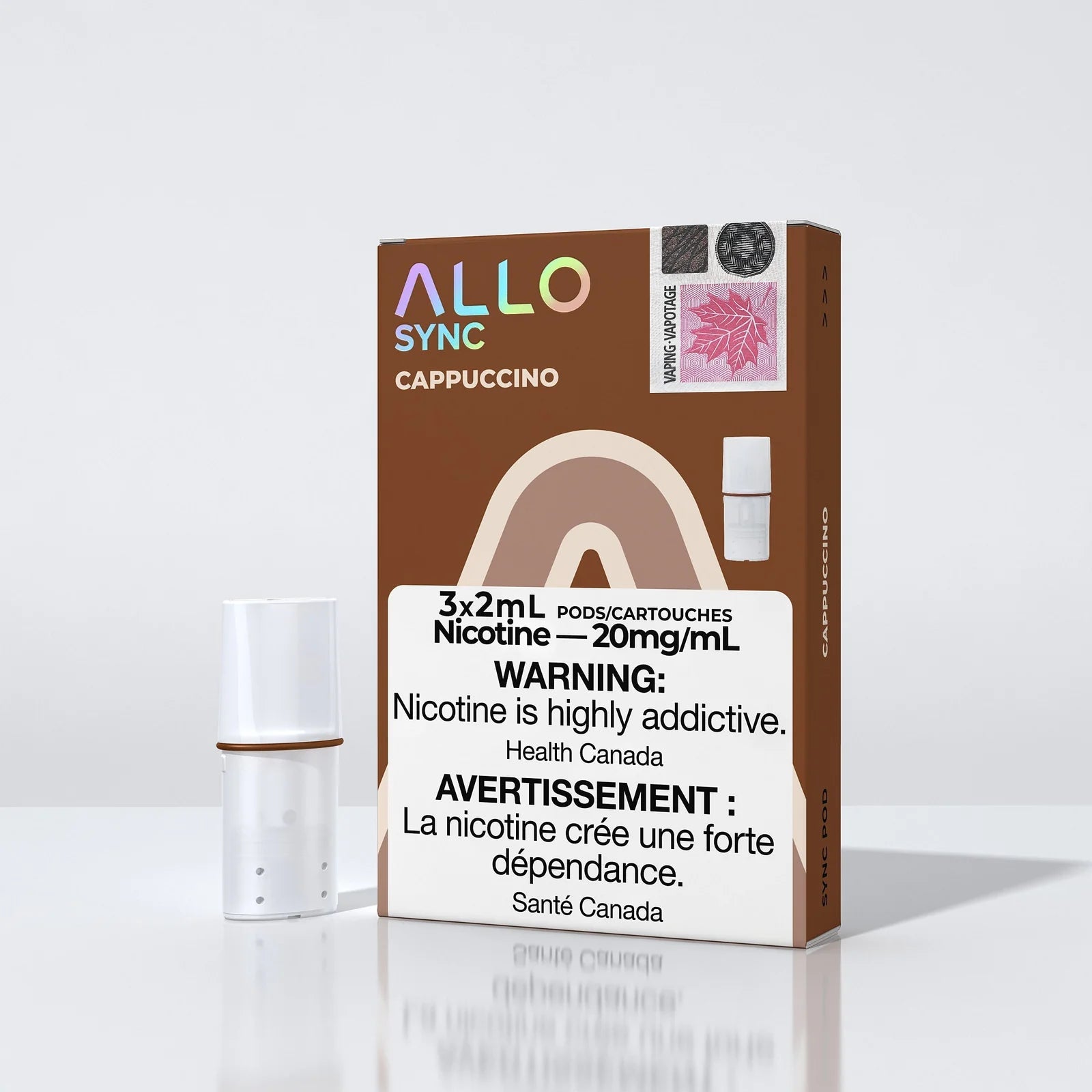 Allo Sync Pod Pack - Cappuccino - Simpli Vape - Canada shipping and delivery