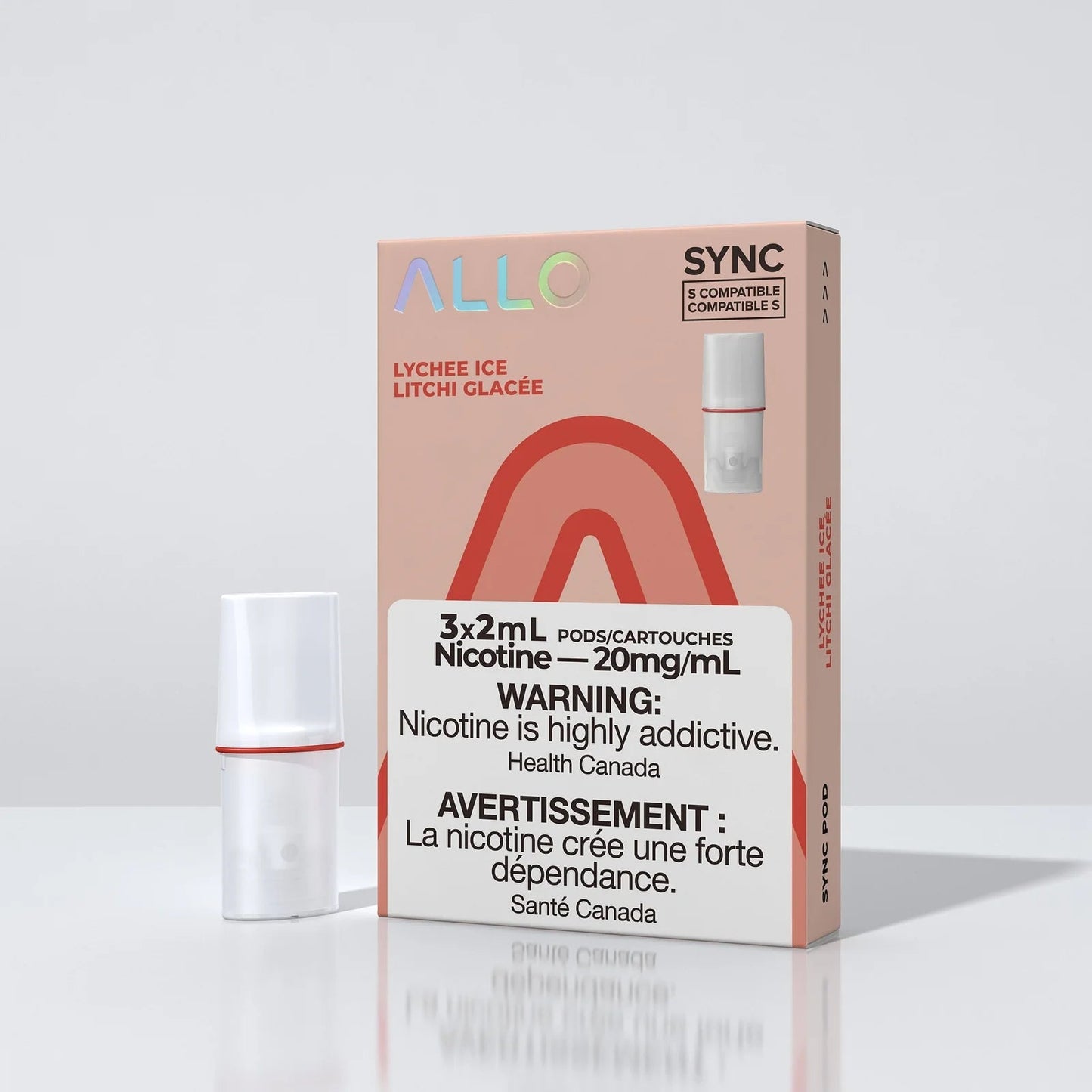 Allo Sync Pod Pack - Lychee Ice - Simpli Vape - Canada shipping and delivery