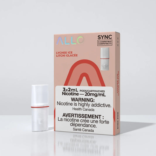 Allo Sync Pod Pack - Lychee Ice - Simpli Vape - Canada shipping and delivery