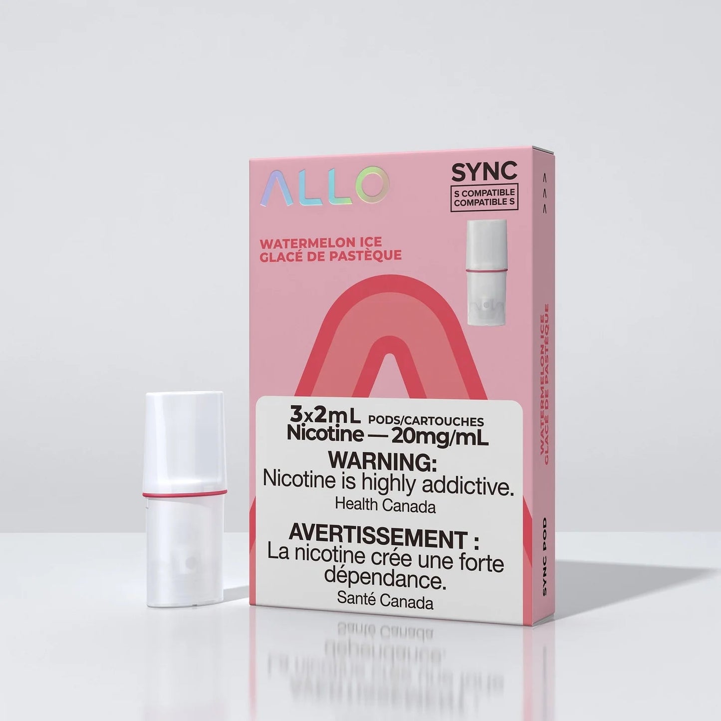 Allo Sync Pod Pack - Watermelon Ice - Simpli Vape - Canada shipping and delivery