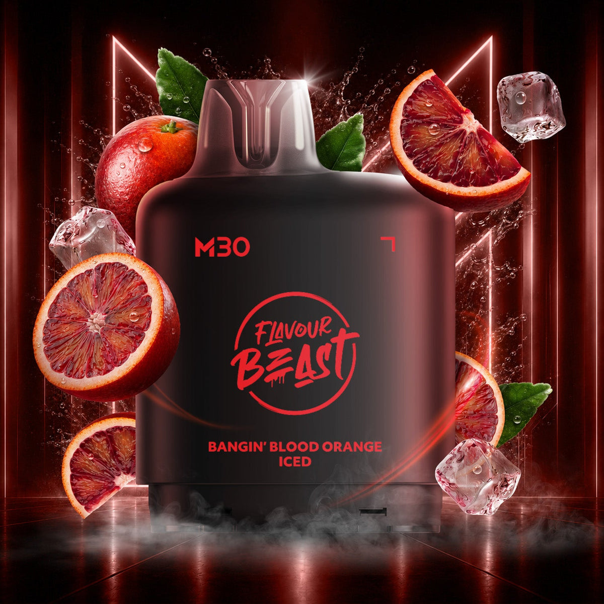 Bangin' Blood Orange Iced - Level X Flavour Beast M30 Series - Simpli Vape - Canada shipping and delivery
