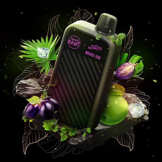 Beast Mode Max 2 - Matata Iced - Flavour Beast X 12 Monkeys Vapor - Simpli Vape - Canada shipping and delivery