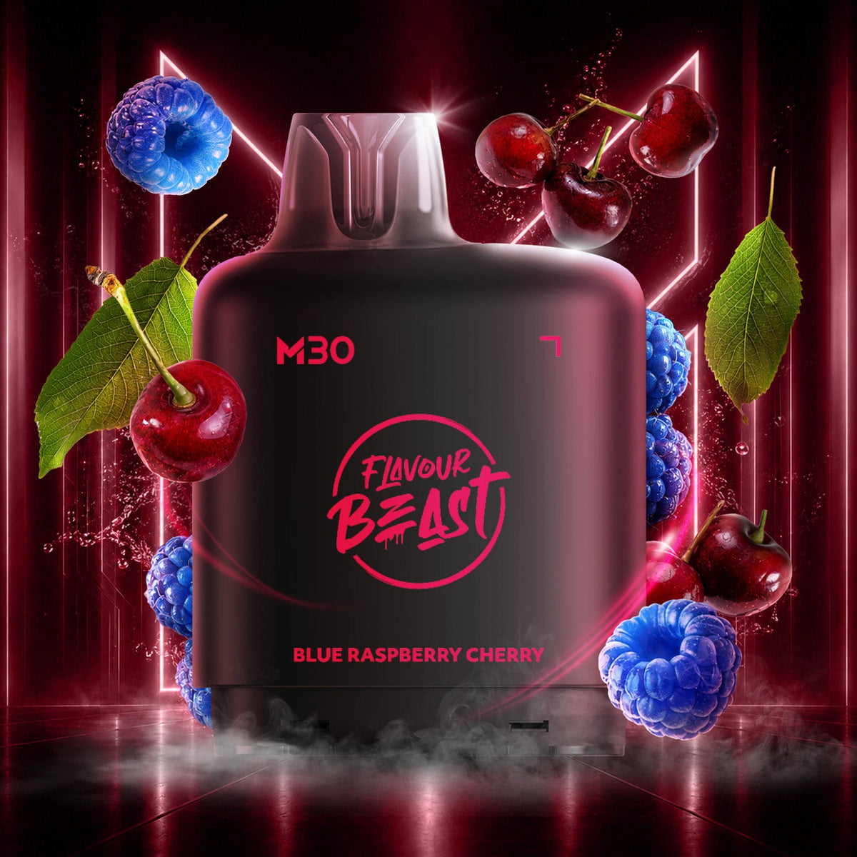 Blue Raspberry Cherry - Level X Flavour Beast M30 Series - Simpli Vape - Canada shipping and delivery
