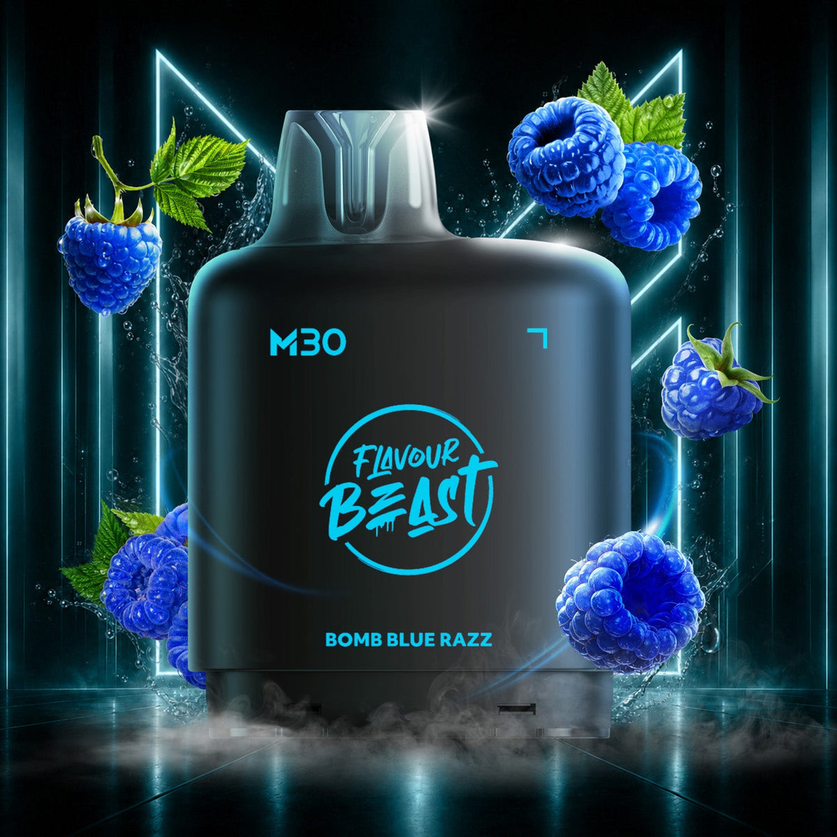 Bomb Blue Razz - Level X Flavour Beast M30 Series - Simpli Vape - Canada shipping and delivery