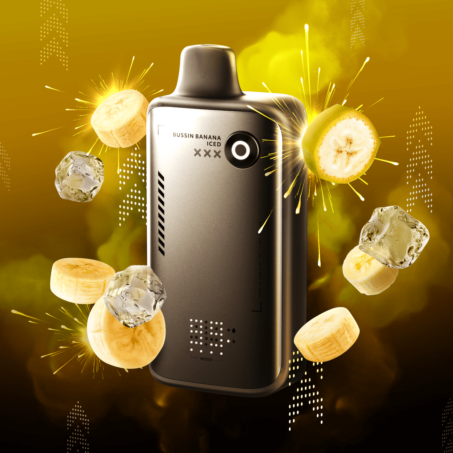 Bussin Banana Flavour Beast Alpha 80K Disposable - Simpli Vape - Canada shipping and delivery