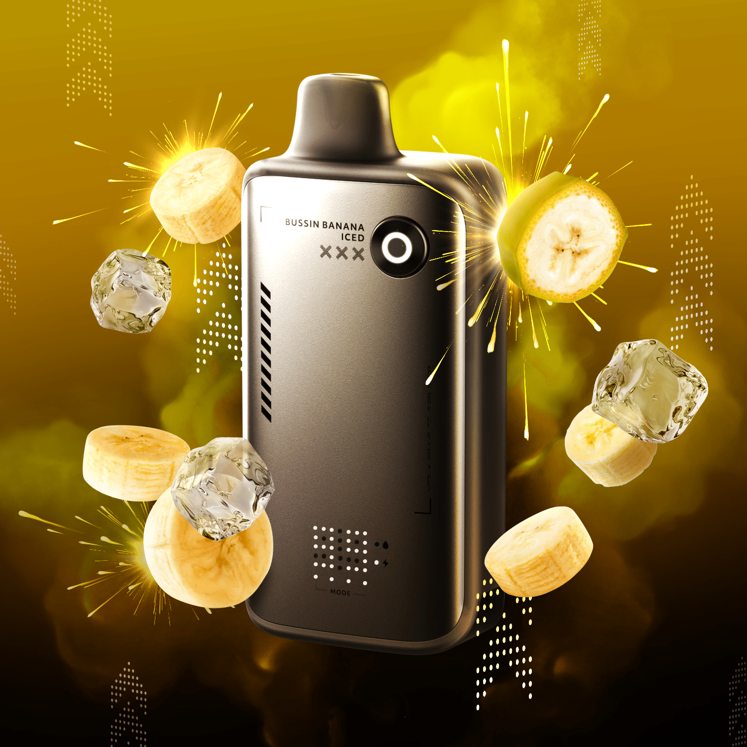 Bussin Banana Flavour Beast Alpha 80K Disposable - Simpli Vape - Canada shipping and delivery