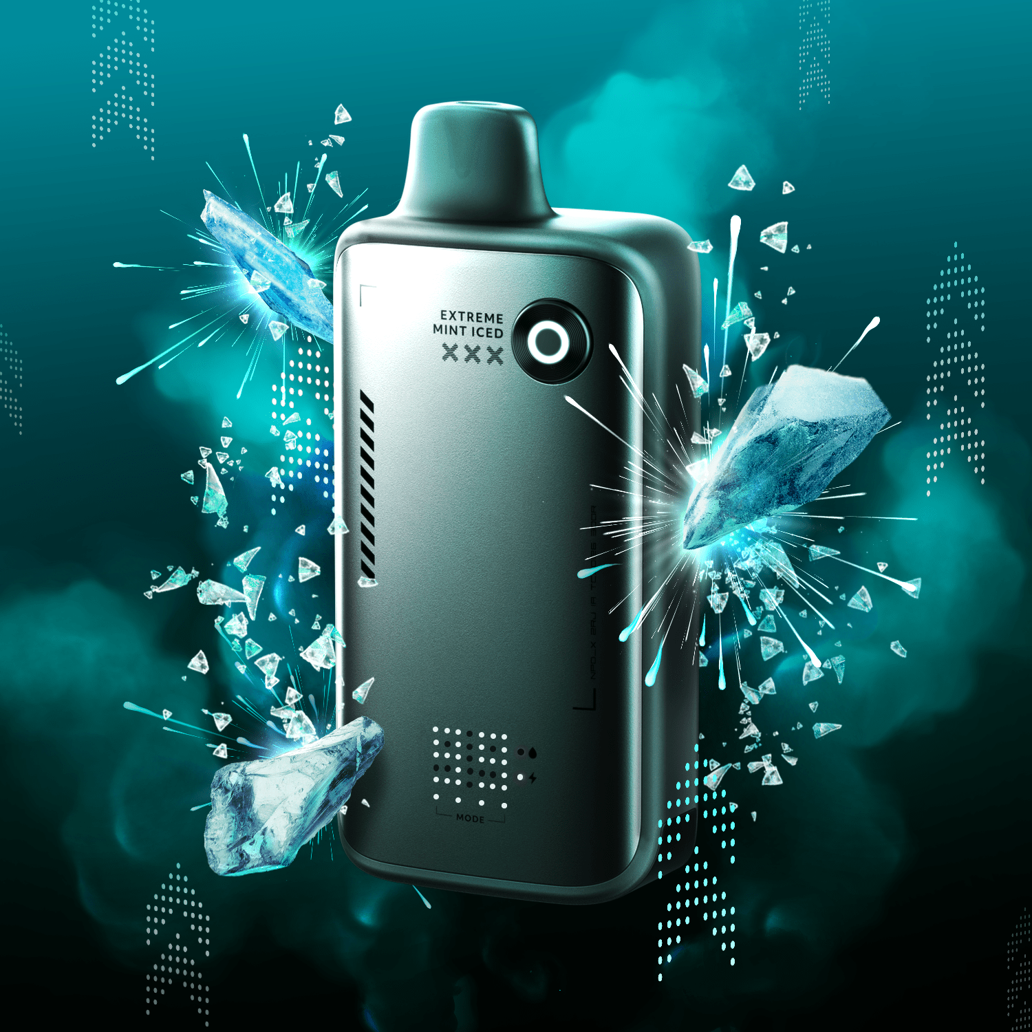 Extreme Mint Iced Flavour Beast Alpha 80K Disposable - Simpli Vape - Canada shipping and delivery