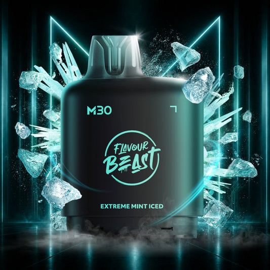 Extreme Mint Iced - Level X Flavour Beast M30 Series - Simpli Vape - Canada shipping and delivery