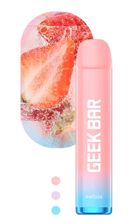 Strawberry Ice by Geek Bar Meloso Disposable Vape