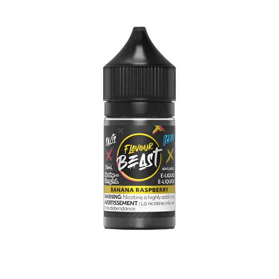Flavour Beast E - Liquid - Banana Raspberry Iced - Simpli Vape - Canada shipping and delivery