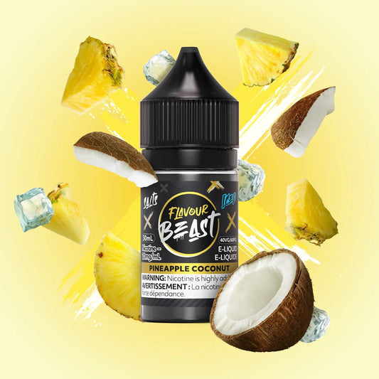 Flavour Beast E - Liquid - Pineapple Coconut Iced - Simpli Vape - Canada shipping and delivery