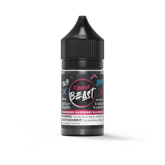Flavour Beast E - Liquid - Strawberry Raspberry Blueberry Iced - Simpli Vape - Canada shipping and delivery
